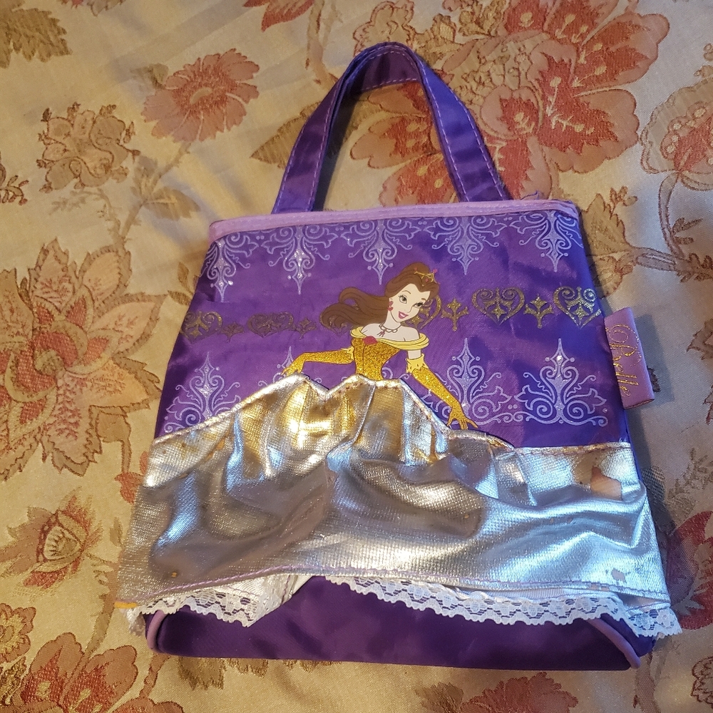 Disney Princess Belle Purple Girls Purse